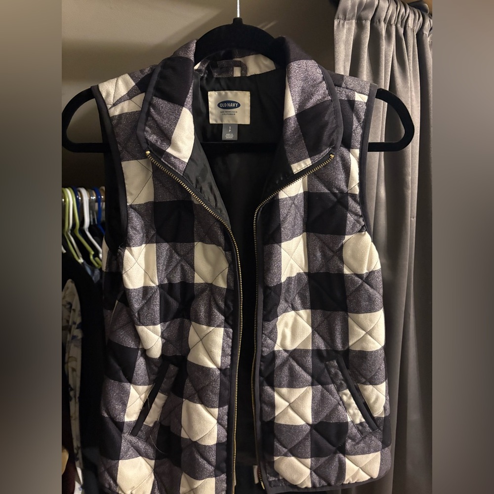 Checkered Vest